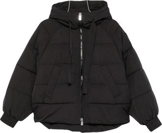 Pinko Dicentra Imbottito Tela - Dames - Winterjassen - Zwart - M - Jassen