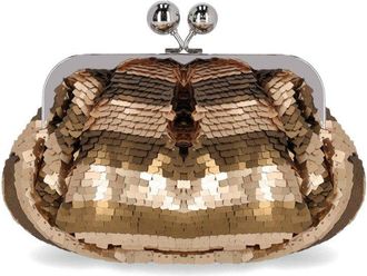Weekend by Max Mara CLUTCH PASTICCINO BARCA SMALL ORO MAX MARA WEEKEND