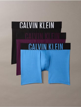 Calvin Klein Mens Intense Power Micro 3-Pack Boxer Brief - Multi - XL