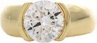 Rivka Friedman Cubic Zirconia Ring in Gold/Cubic Zirconia at Nordstrom Rack, Size 7