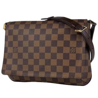 Louis Vuitton Pre-owned Canvas louis-vuitton-bags - unisex - Louis Vuitton Vintage - Vintage Cross Body Bags - Brown - ONE SIZE - Pre-owned