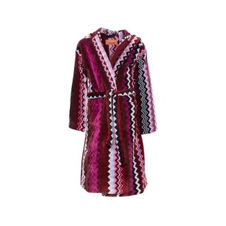 Missoni Home Giacomo Hooded Bathrobe - - Nightwear & Lounge - Donna - Multicolore - L