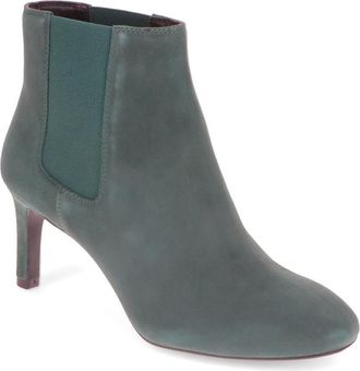 Jones Bootmaker Womens Katelyn Leather Ankle Boots - Green - Size UK 6