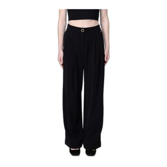 A|X Armani Exchange Pantalones Anchos - Trousers - Mujer - Negro - 2XS