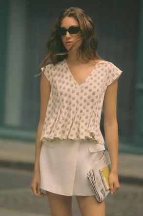 Maeve 100% Cotton Swing Top