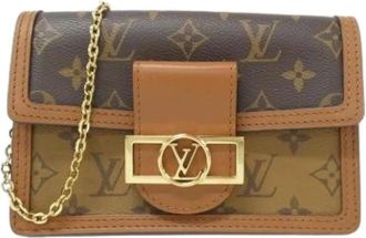 Louis Vuitton Pre-owned Mini Bags, female, Brown, Size: ONE SIZE Pre-owned Canvas Mini Bag
