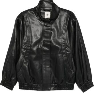 The Garment Dames, Jassen, Zwart, Maat: 2XS Leer