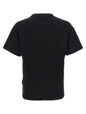 Palm Angels Thai Logo 3D Print T-shirt - Black