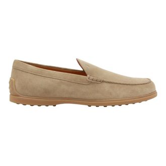Tod's Tods, Loafers, male, Beige, Size: 10 1/2 US Leather Moccasin