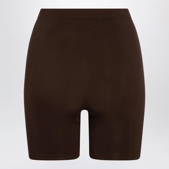 SKIMS Cocoa brown Seamless Sculpt mid-thigh shorts
