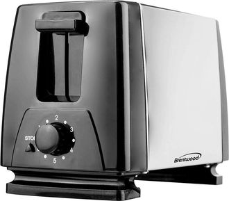 Brentwood 2-Slice Extra Wide Slot Toaster
