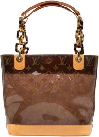 Louis Vuitton Pre-owned Handbags, female, Brown, Size: ONE SIZE Pre-owned Cabas Sac Ambre PM