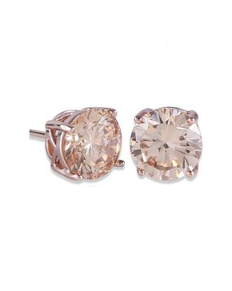 Liv Oliver 18K Rose Gold Plated 2.60 Ct. Tw. Cz Earrings