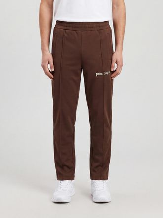 Palm Angels Pantaloni jogging in tessuto tecnico con logo a contrasto