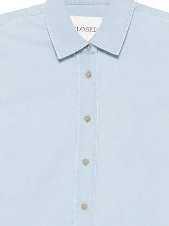 Closed Cotton Denim Shirt - Light Blue