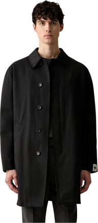 Bally Single-Breasted Coats - Heren - Mantel - Zwart - XL - Jassen