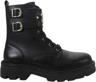Liu Jo Taylor Enkellaarsjes - Dames - Veterlaarzen - Zwart - 40 EU - Schoenen