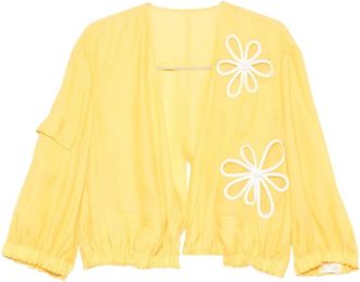 Fendi Mujer, Blusas y Camisas, Amarillo, Talla: S