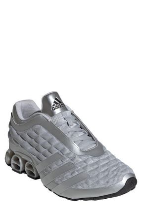 adidas Gender Inclusive Megaride S4 Sneaker in Silver Met/Silver Met/Black at Nordstrom, Size 10.5 Womens
