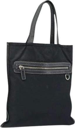 Prada Pre-owned Tote Bags, female, Black, Size: ONE SIZE Pre-owned Vintage Tote Bag