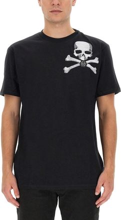 Philipp Plein T-Shirt With Logo-Uomo