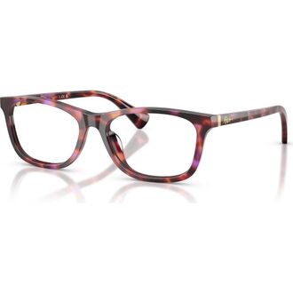 Ralph Lauren 53mm Rectangle optical glasses in Violet at Nordstrom