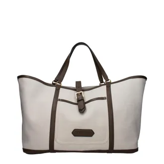 Tom Ford Herrens Aktentaschen aus Stoff Beige/Braun