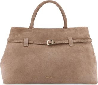 Manu Atelier Borsa a mano Le Cambon 35 con fibbia - Toni neutri