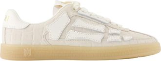 Amiri Pacific Bones Sneakers - Amiri - Leather - Beige