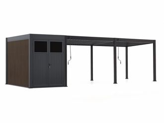 Kees Smit Cedrino Pergola 600x300x255cm incl. Berging 300x200cm