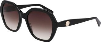 Longchamp LO759S 001 Womens Sunglasses Black Size 54