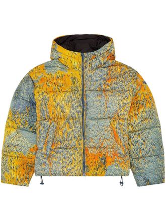 Diesel W-Bogaert padded jacket - men - Recycled Nylon/Recycled Nylon/Recycled Polyester - 50 - Multicolour