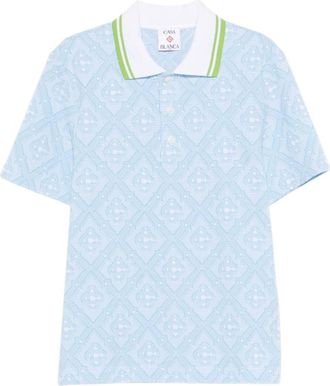 Casablanca Light Blue Logo T-Shirt