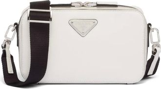 Prada Borsa a tracolla Brique piccola - Bianco
