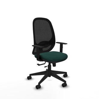 Piqueras y Crespo Silla De Oficina Piqueras Y Crespo Cilanco Negro Espuma Alta Densidad
