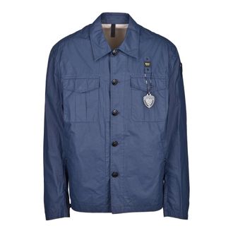 Blauer Cotton Shirt Jacket with Buttons