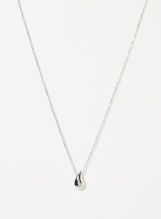 Simons Womens Small silvery teardrop chain