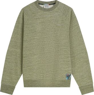 Scotch & Soda Sweater - Heren - Sweatshirts - Groen - XL - Hoodies & sweatvesten