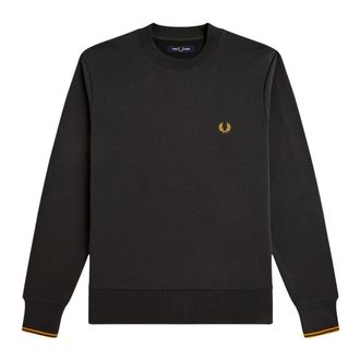 Fred Perry Sudadera con cuello redondo - Sweatshirts & Hoodies - Hombre - Gris - 2XL