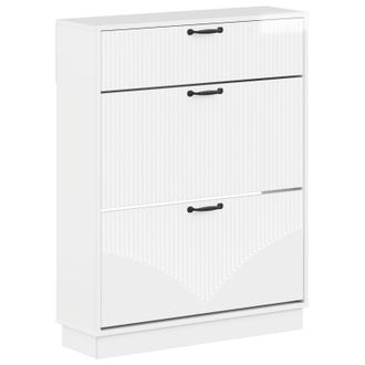 vidaXL Armario Zapatero Hoorn 78 X 24 X 100 Cm Madera De Ingenier&iacute;a Vidaxl