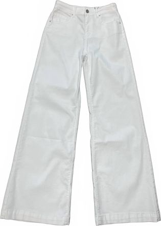 Bianco Women Ada Wide Leg Jean In Off White