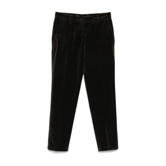 Aspesi Broeken, Dames, Bruin, XS, Straight Broeken