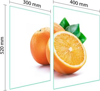 OEM Placa Protectora De Vidrio Para Estufa 70x52 Fruta