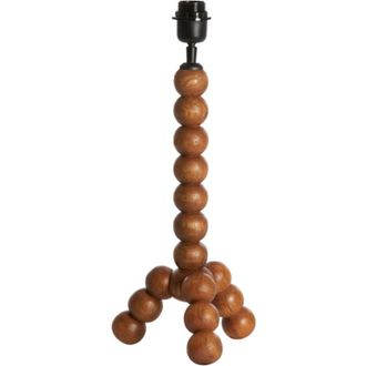 Light & Living Lámpara de mesa - Veglio - marrón - madera - ø - Light&living