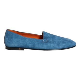 Dolce & Gabbana Loafers, male, Blue, Size: 10 US Loafers dress shoes