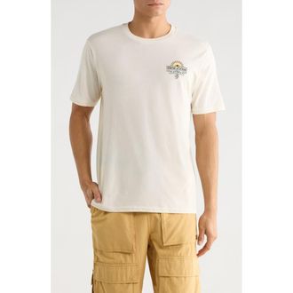 Volcom Sure Thing Graphic T-Shirt in Off White Heather at Nordstrom Rack, Size X-Large