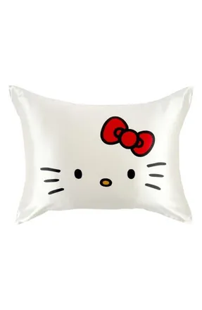Blissy Mulberry Silk Pillowcase in Hello Kitty at Nordstrom, Size Queen