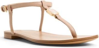 Aldo Sandstone Ankle Strap Sandal in Beige at Nordstrom, Size 6.5