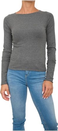 Marella Grijze Tanktop - Dames - Longsleeves - Grijs - XL - Polyester - Tops