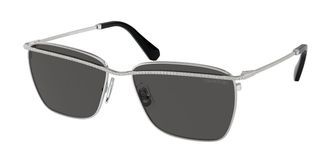 Swarovski SK7006 400187 Womens Sunglasses Silver Size 58